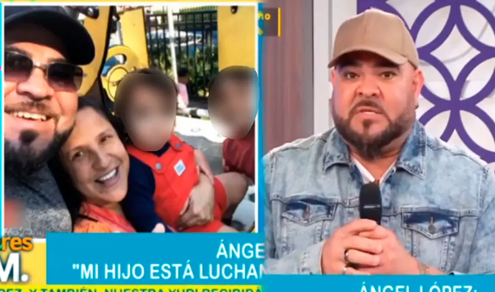 El músico se encuentra a la expectativa de los resultados de la operación de su hijo. Foto: capturas Latina El músico se encuentra a la expectativa de los resultados de la operación de su hijo. Foto: capturas Latina