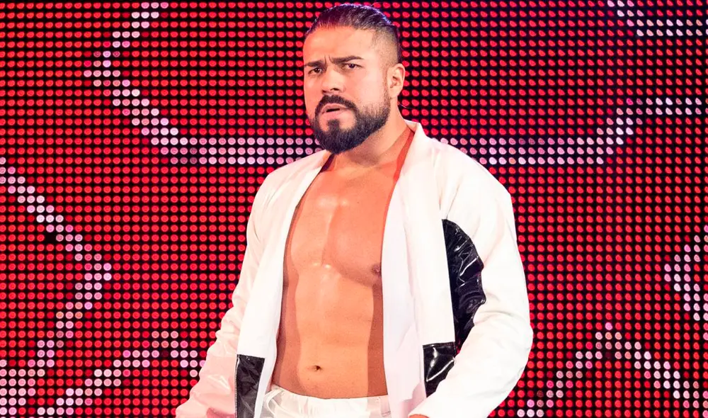 Andrade llegó a WWE en el 2015 y formó parte de NXT, donde fue campeón absoluto. Foto: WWE Andrade llegó a WWE en el 2015 y formó parte de NXT, donde fue campeón absoluto. Foto: WWE