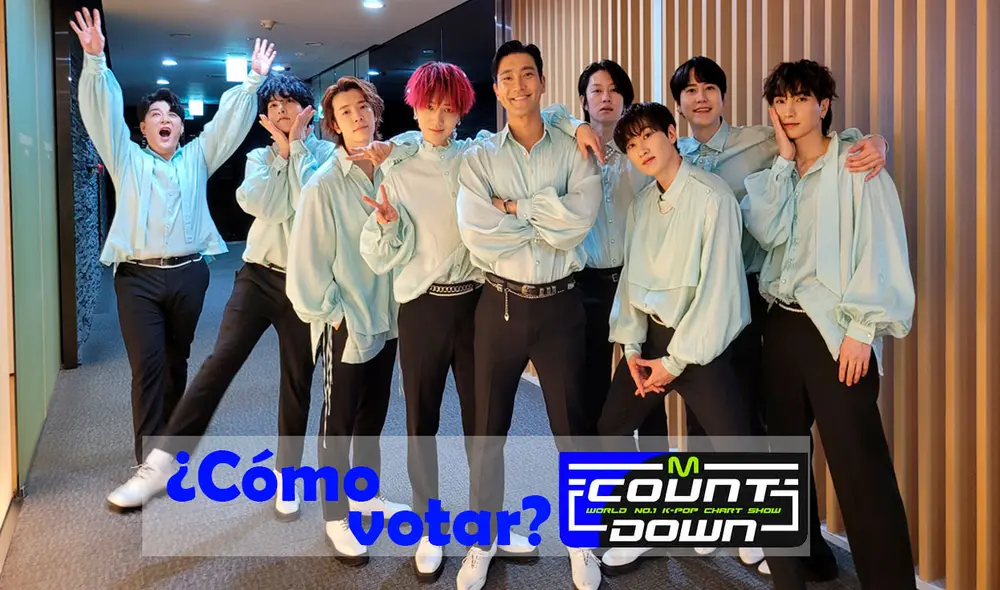 Tutorial sencillo para votar por SUPER JUNIOR en Mcoundown!. Foto: composición LR / Label SJ Tutorial sencillo para votar por SUPER JUNIOR en Mcoundown!. Foto: composición LR / Label SJ