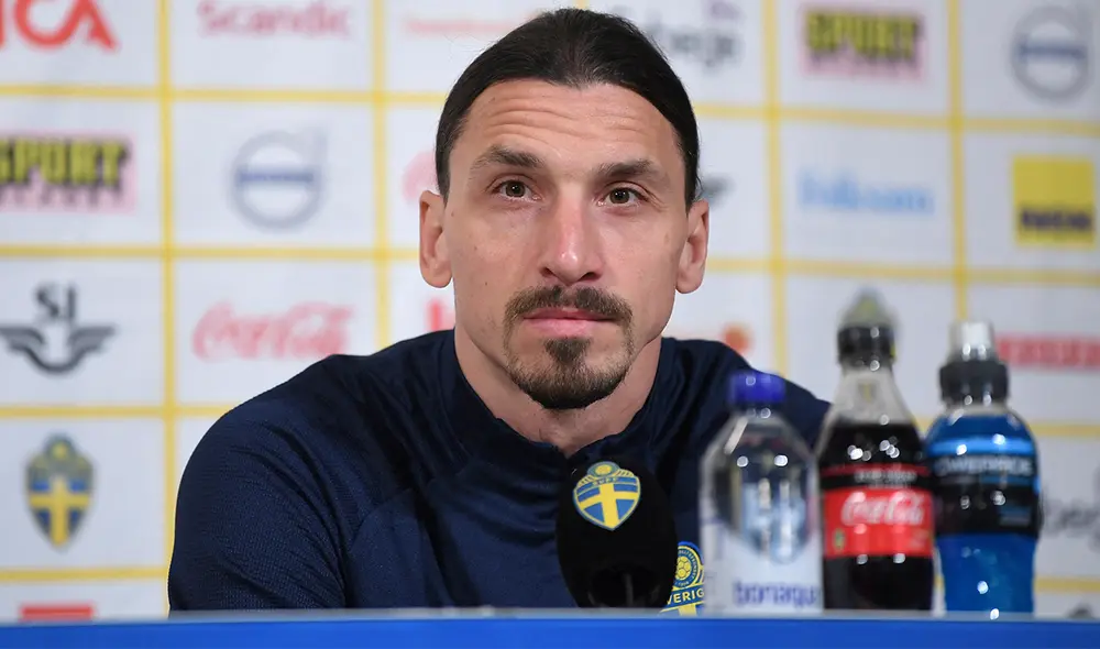 Zlatan Ibrahimovic se retiró de la selección sueca en el 2016. Foto: AFP Zlatan Ibrahimovic se retiró de la selección sueca en el 2016. Foto: AFP