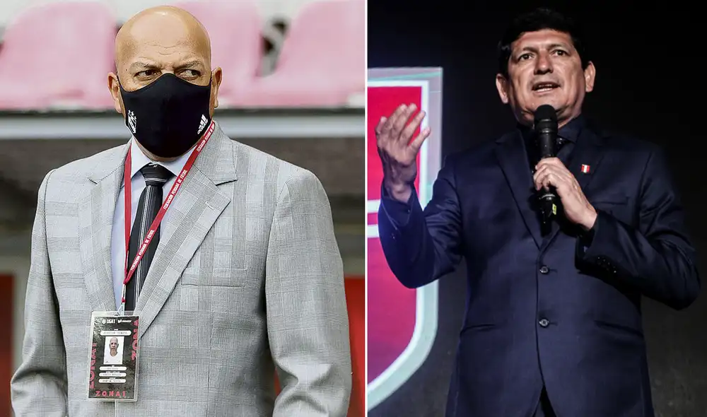 Mosquera se mostró conforme con la idea de un cambio en la FPF. Foto: composición Liga 1/GLR