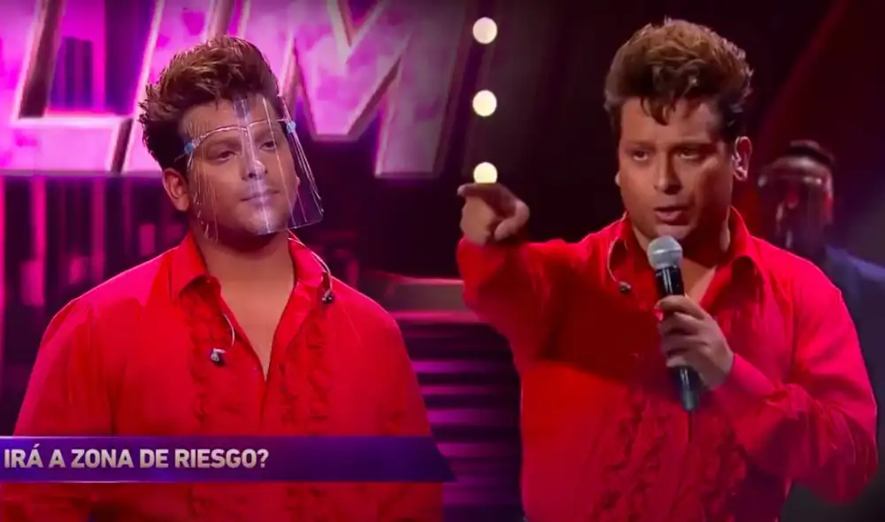 Desde el principio, el concursante puso en evidencia que estaba presentando algunos problemas técnicos. Foto: composición/captura de Chilevisión