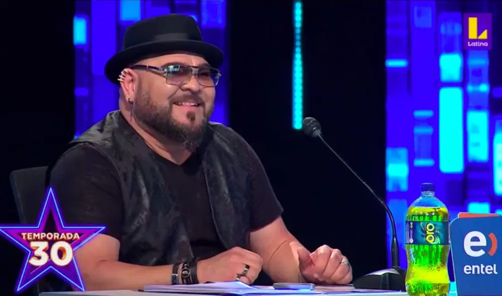 “Me siento bendecido y afortunado de estar aquí y junto a ustedes", dijo el cantante. Foto: captura Latina