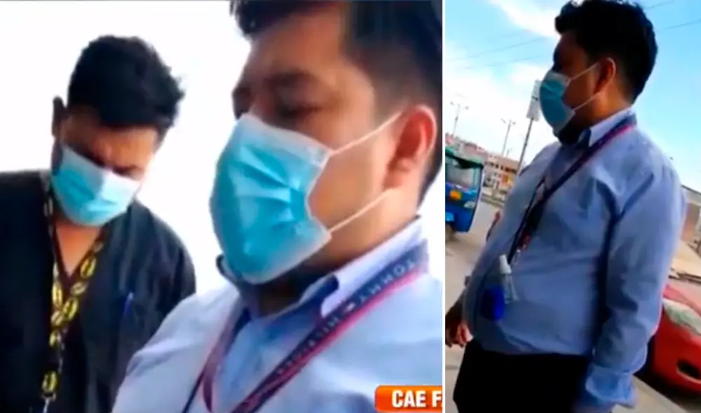 Ambos estafadores habían suplantado la colegiatura de un galeno. Foto: captura de ATV Noticias Ambos estafadores habían suplantado la colegiatura de un galeno. Foto: captura de ATV Noticias