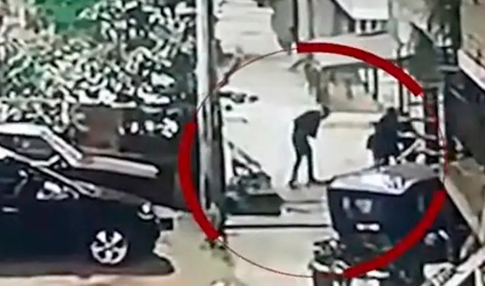 Vecinos viven atemorizados por tantos asaltos. Foto: captura de América TV Vecinos viven atemorizados por tantos asaltos. Foto: captura de América TV