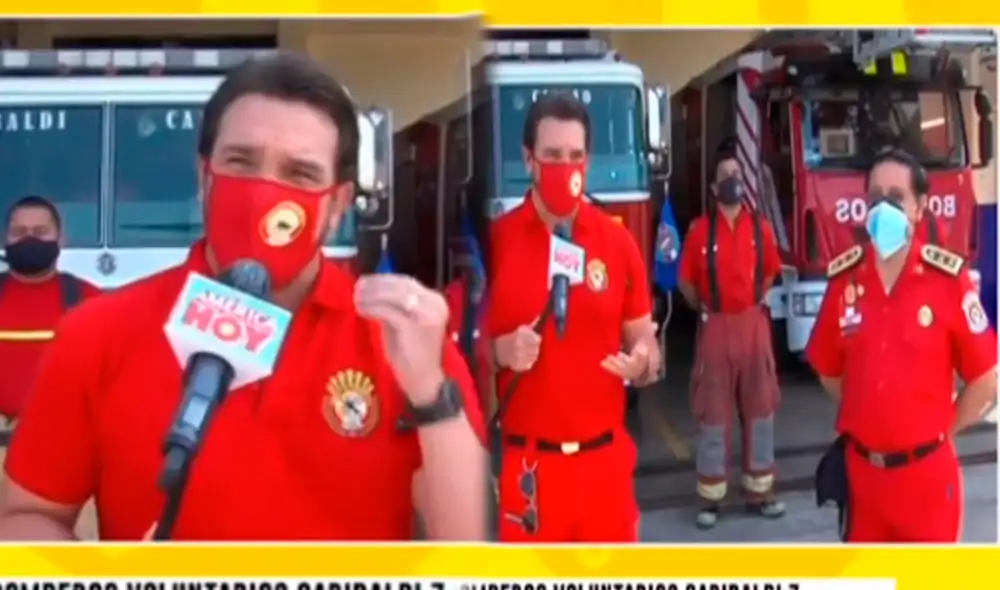 El actor aseguró que no tienen los “implementos para atender emergencias covid”. Foto: capturas América TV