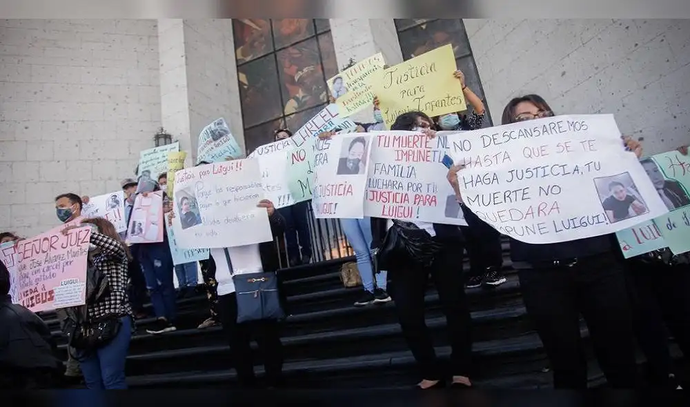 Familiares de joven abogado piden justicia y se le de prisión preventiva al responsable del accidente. Foto: Rodrigo Talavera / La República.