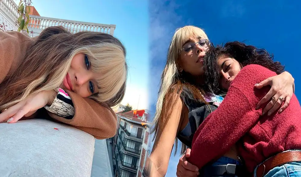 La mexicana se reunió con Claudia Salas, Omar Ayuso y Mina. Foto: Instagram / Danna Paola