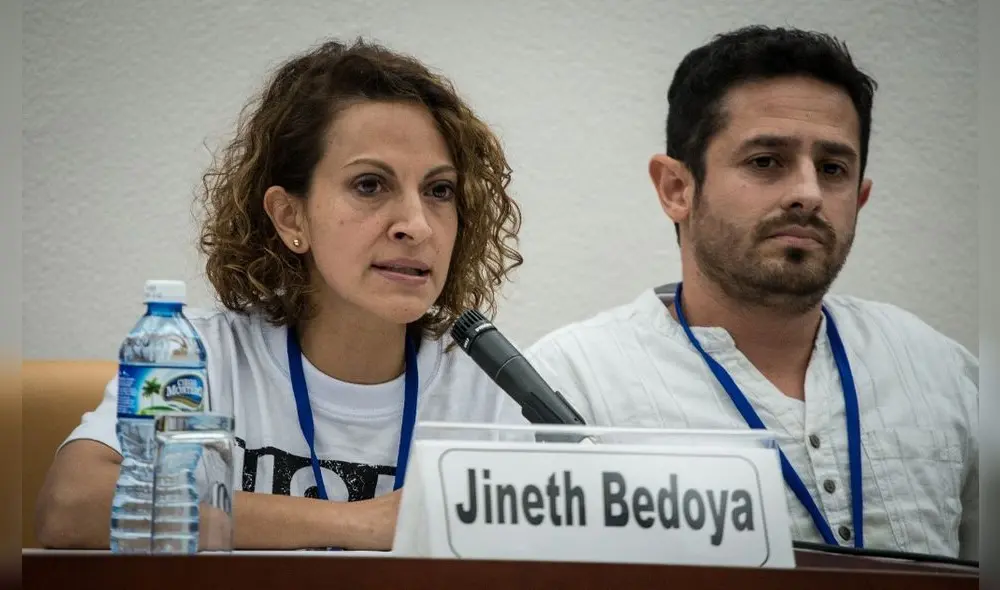 La periodista colombiana trabajaba para el diario El Espectador, cuando un grupo de paramilitares la secuestró frente a la cárcel La Modelo de Bogotá. Foto: AFP La periodista colombiana trabajaba para el diario El Espectador, cuando un grupo de paramilitares la secuestró frente a la cárcel La Modelo de Bogotá. Foto: AFP