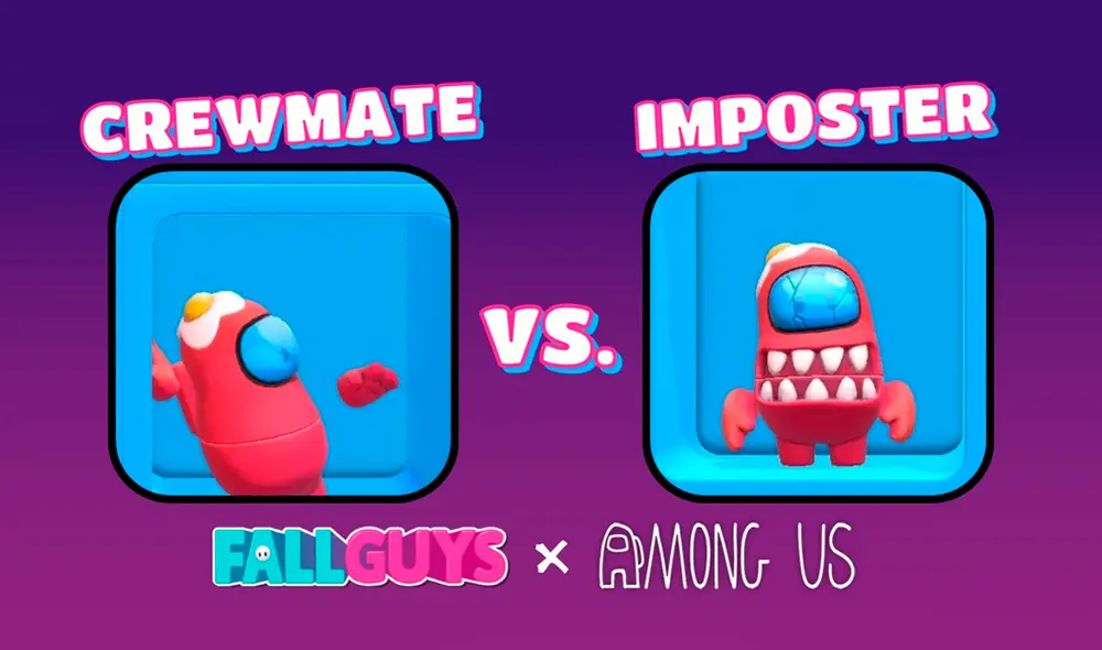 Among Us x Fall Guys es la nueva colaboración del videojuego de Mediatonic para la temporada 4. Foto: Mediatonic
