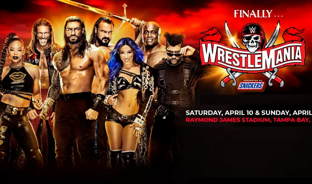 WWE WrestleMania 37 se desarrollará en dos días, tal y como ocurrió en 2020. Foto: WWE WWE WrestleMania 37 se desarrollará en dos días, tal y como ocurrió en 2020. Foto: WWE