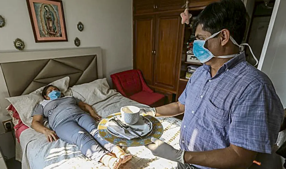 Caso. Familias deben extremar los cuidados con infectados. Foto: difusión