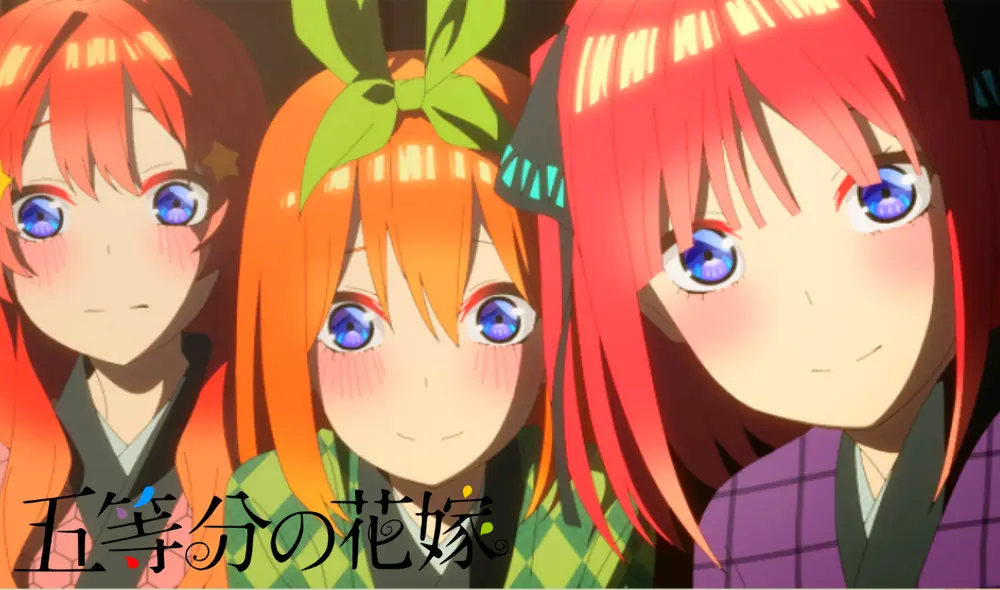 Conoce aquí todos los detalle acerca de Go-toubun no hanayome 2. Foto: Funimation