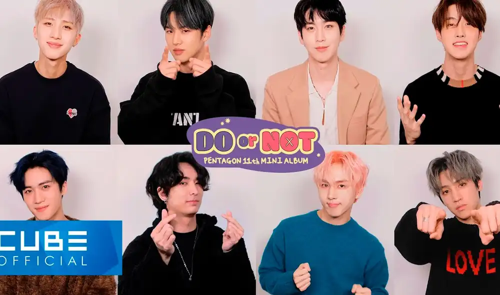 Captura del MV "Do or not" de Pentagon. Foto: YouTube