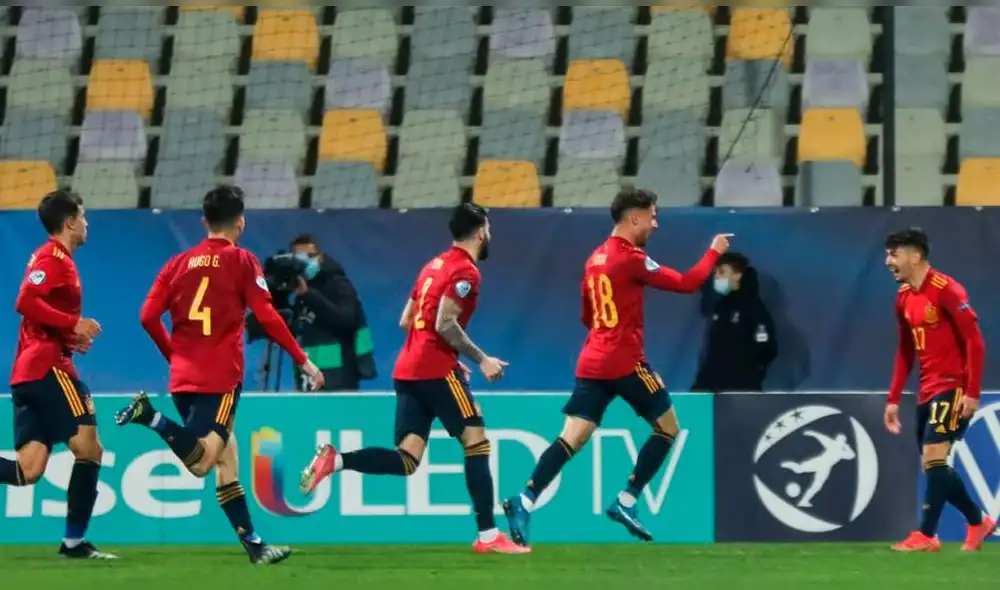 España goleó a Eslovenia. Foto: Marca