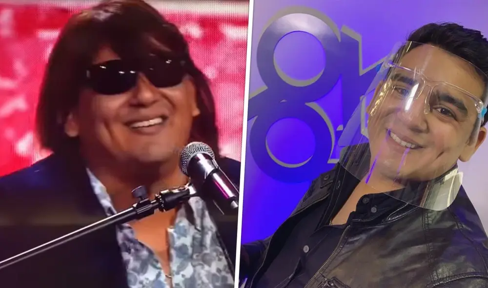 Imitador peruano de José Feliciano impresionó al jurado con su primer show en Yo soy Chile. Foto: captura de Chilevisión/ Sebastián Landa/ Instagram