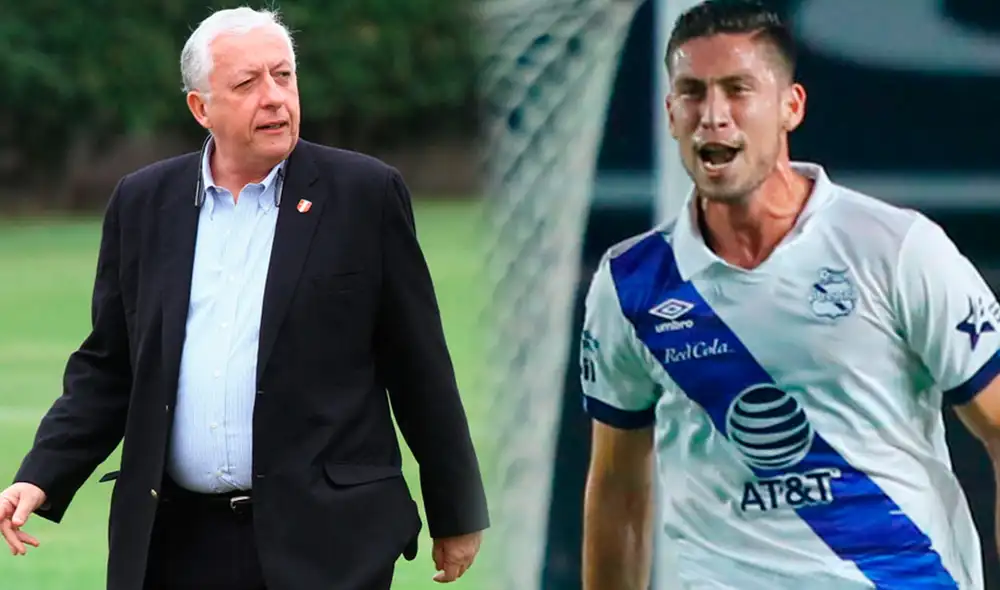 El gerente de selecciones de la FPF habló sobre la posibilidad de que Ormeño juegue por la Bicolor. Foto: Composición de La República/Puebla El gerente de selecciones de la FPF habló sobre la posibilidad de que Ormeño juegue por la Bicolor. Foto: Composición de La República/Puebla