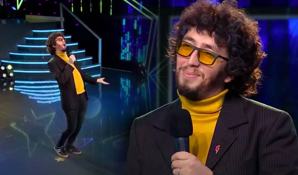 "Ya tuve experiencia en mi país, en Yo soy Chile, pero hoy en Perú lo tomo como un desafío que quiero lograr”, dijo el participante. Foto: captura Latina