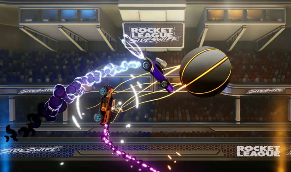 Sideswipe permitirá jugar partidas al mismo estilo de Rocket League en tu celular con un novedoso sistema de controles. Foto: Psyonix