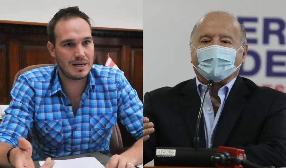 Forsyth se mostró indignado por la inmunización de De Soto en el extranjero. Foto: Composición La República/ difusión Forsyth se mostró indignado por la inmunización de De Soto en el extranjero. Foto: Composición La República/ difusión