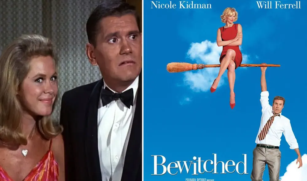 En 2005, Nicole Kidman protagonizó una nueva versión de Hechizada. Foto: Sony Pictures/Composición