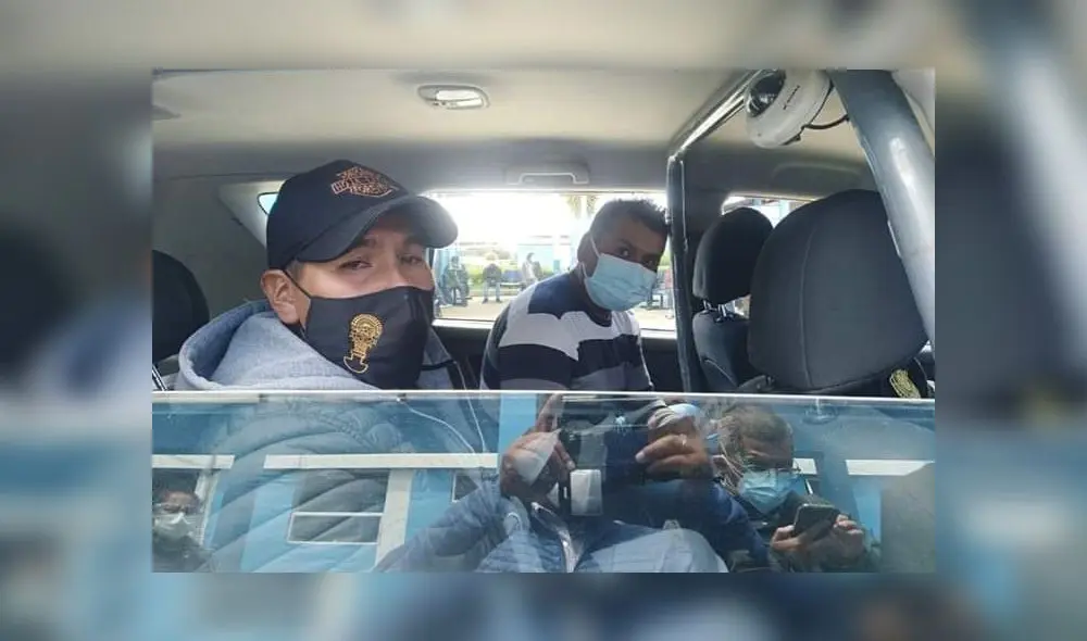 Sujetos fueron detenidos luego de agredir a galeno de EsSalud Puno. Foto: PNP