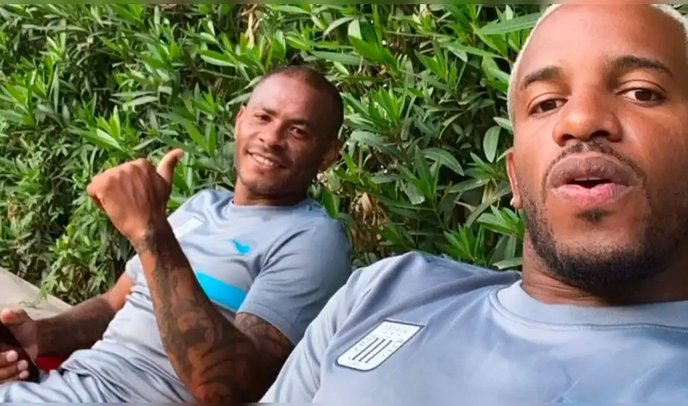 Jefferson Farfán se encuentra en el Colegio Inmaculada. Foto: Instagram