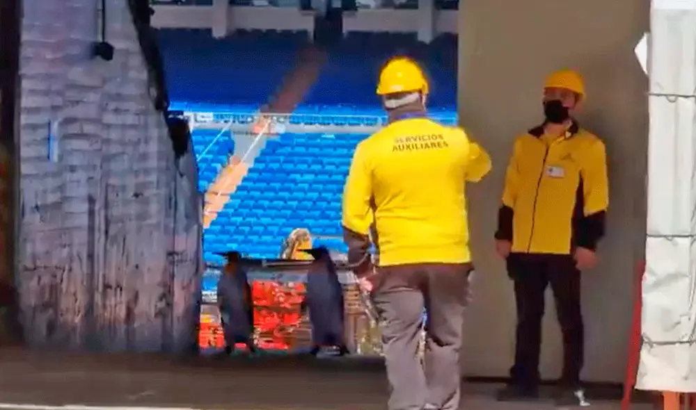 Ante la remodelación del Santiago Bernabéu, el Real Madrid está jugando de local en el Estadio Alfredo Di Stéfano. Foto: captura de Twitter