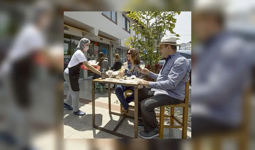 Restaurantes pueden operar con aforo ilimitado en espacios abiertos. Foto: Difusión Restaurantes pueden operar con aforo ilimitado en espacios abiertos. Foto: Difusión