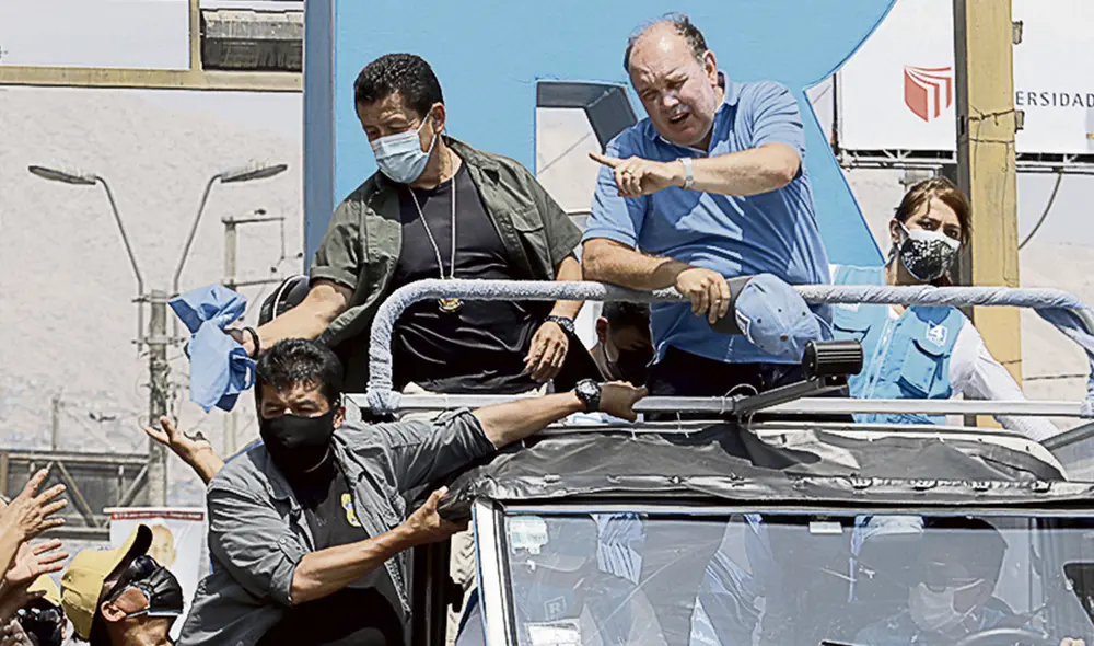 La ley es la ley. Norma dispone dos agentes para la seguridad de cada candidato presidencial, y no 40 efectivos, como dice RLA. Foto: Jorge Cerdán/La República