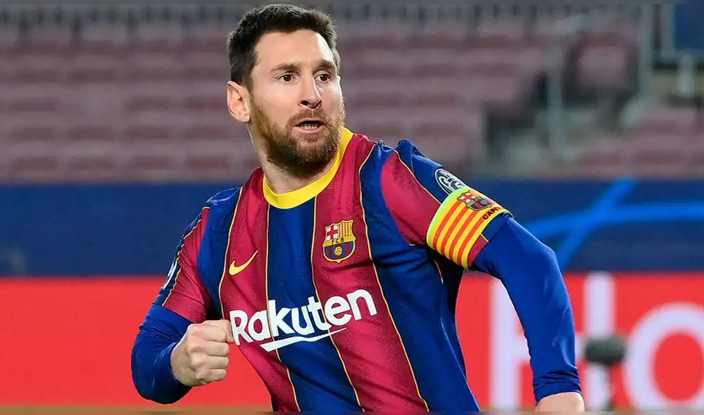 Lionel Messi lleva 29 goles anotados en la temporada 2020/21. Foto: AFP