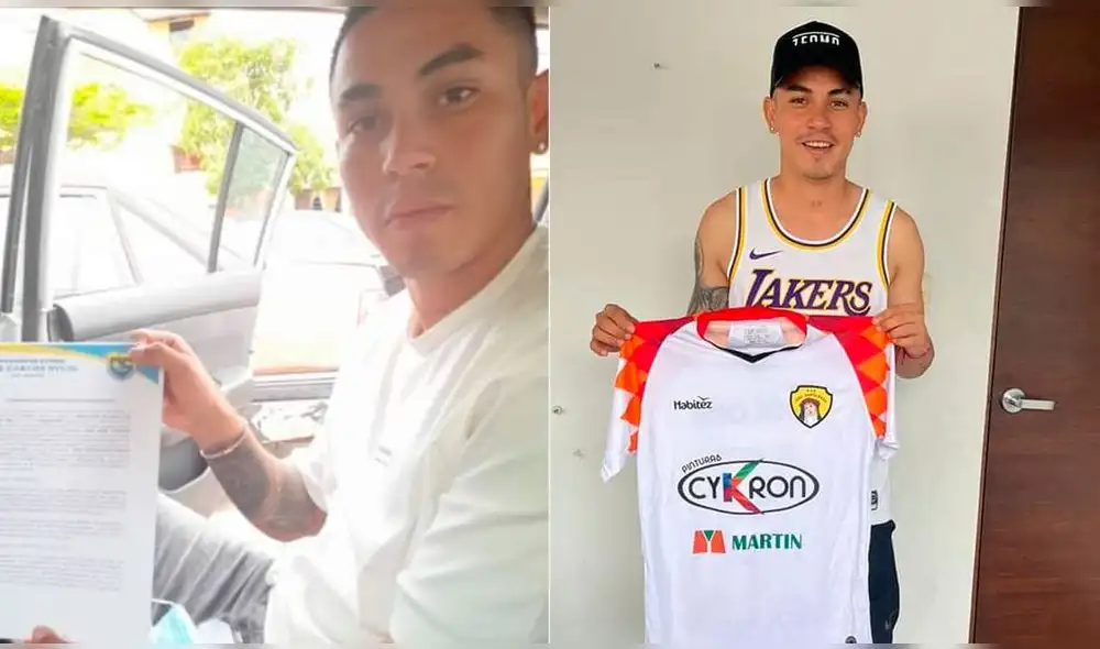 Jean Deza había firmado contrato con ambos clubes al mismo tiempo. Foto: Prensa del club Jean Deza había firmado contrato con ambos clubes al mismo tiempo. Foto: Prensa del club