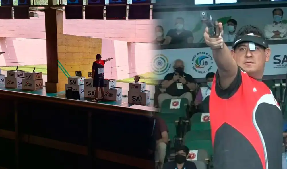 “La competencia estuvo muy peleada. Los puntajes han sido parejos", apuntó Marko Carrillo. Foto: Federación Deportiva Nacional de Tiro Peruana