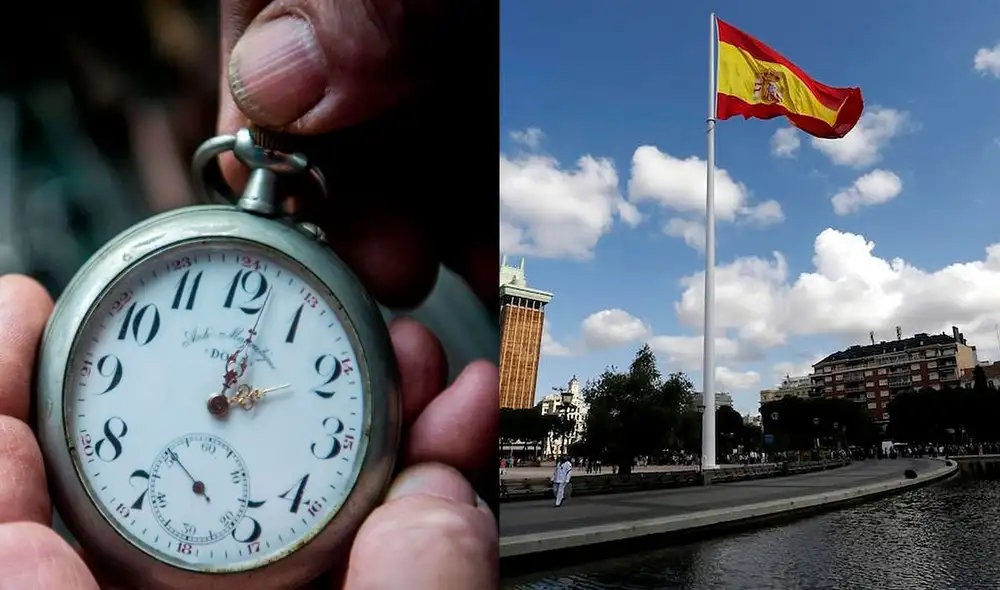La población de España deberá adelantar sus relojes una hora para entrar al horario de verano. Foto: composición / EFE