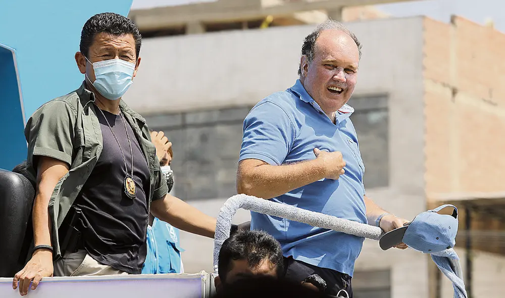 Internacional. Fiscalía investiga al candidato Rafael López-Aliaga desde el 2017. Foto: Jorge Cerdán / La República Internacional. Fiscalía investiga al candidato Rafael López-Aliaga desde el 2017. Foto: Jorge Cerdán / La República