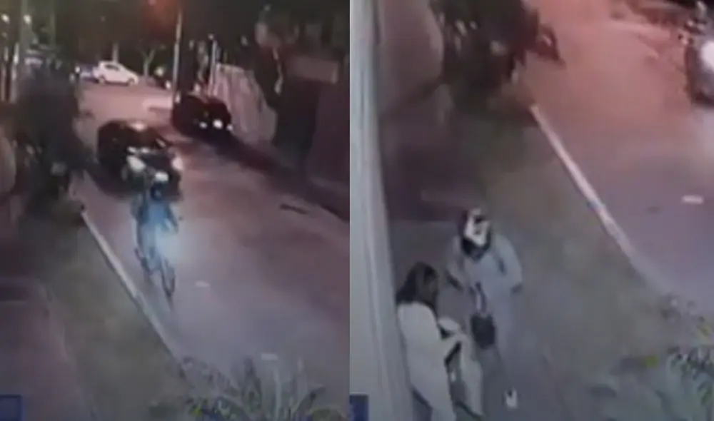 Criminales asaltaron a mujer en horas de la noche. Foto: captura de Canal N Criminales asaltaron a mujer en horas de la noche. Foto: captura de Canal N