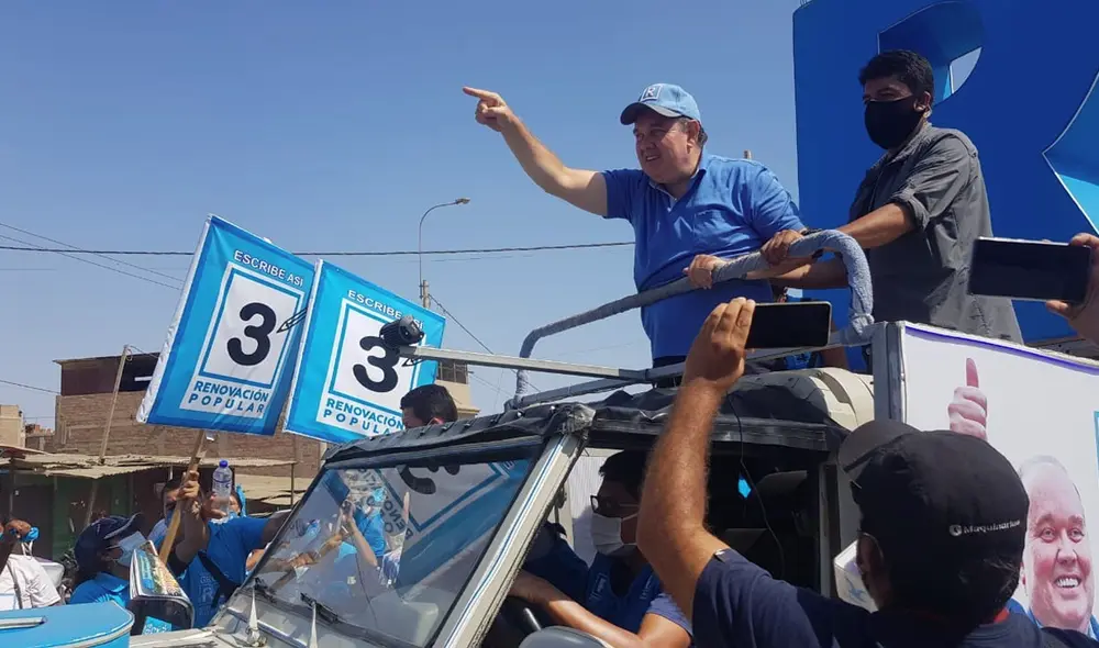 Rafael López Aliaga todavía se muestra dudoso respecto a su asistencia al debate presidencial organizado por el JNE. Foto: César Zorrilla/URPI-GLR
