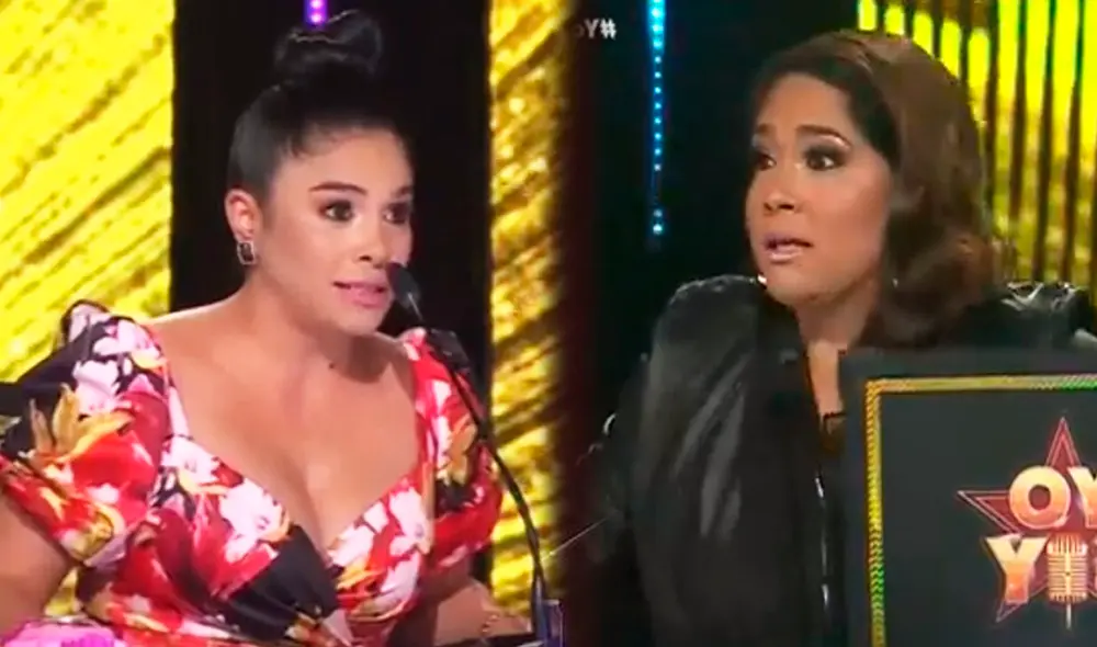 Katia Palma volvió a convertirse en tendencia en Twitter. Foto: capturas Latina