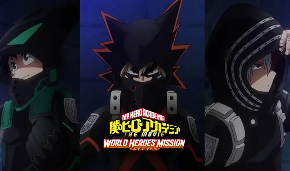 No te pierdas el estreno de la nueva película de My hero academia. Foto: Weekly Shonen Jump