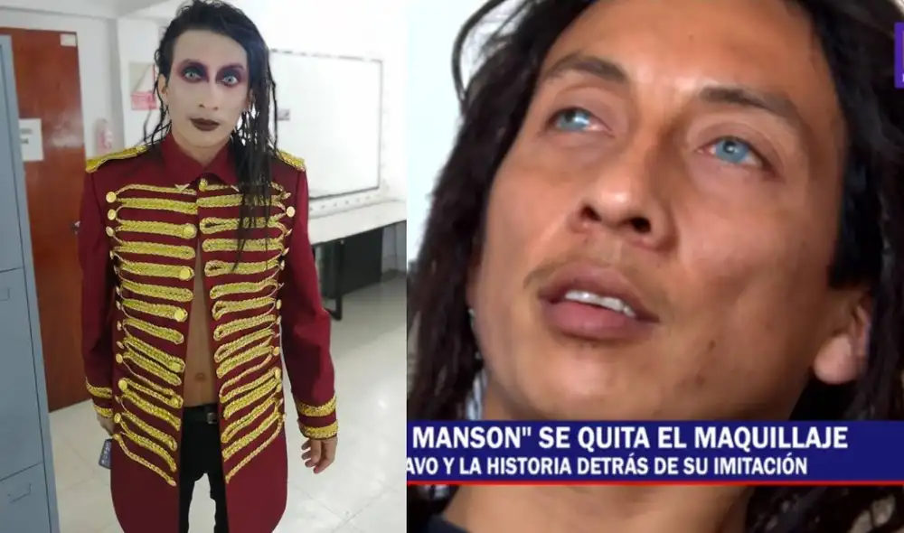 Mike Bravo, imitador de Marilyn Manson, recuerda su lucha contra la depresión. Foto: Club de fans de Mike Bravo/ Instagram/ captura de Latina Mike Bravo, imitador de Marilyn Manson, recuerda su lucha contra la depresión. Foto: Club de fans de Mike Bravo/ Instagram/ captura de Latina