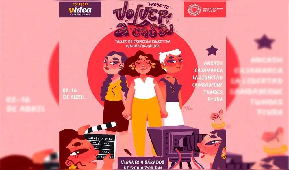 Proyecto Volver a casa es gratuito y está dirigido solo a mujeres. Foto: Facebook