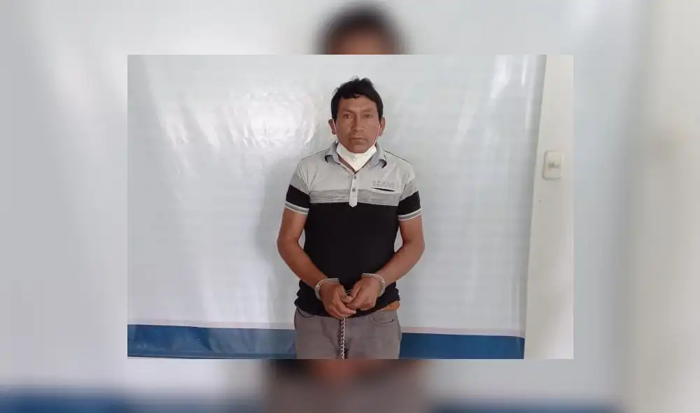 Fue puesto a disposición del juzgado solicitante. Foto: PNP Fue puesto a disposición del juzgado solicitante. Foto: PNP