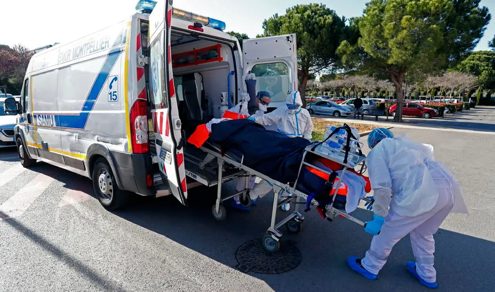 Las unidades de intensivos de toda Francia se encuentran al 93% de su capacidad. Foto: EFE