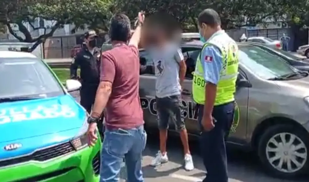 Vecinos ayudaron a la agraviada y llamaron a las autoridades. Foto: Municipalidad de Surco