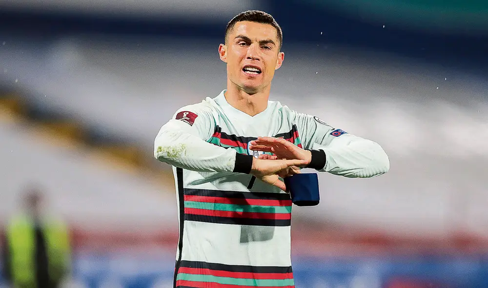 La molestia de Ronaldo. Foto: difusión