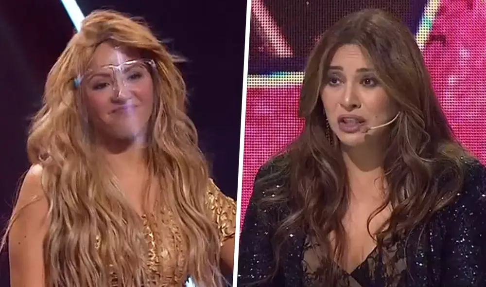 Imitadora de Shakira muestra su enojo por constantes críticas del jurado. Foto: capturas de Chilevisión