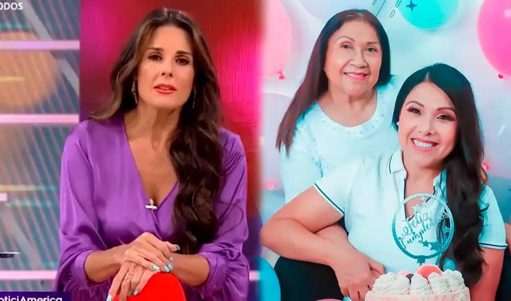 La presentadora le dedicó un sentido mensaje a Tula Rodríguez. Foto: captura América TV / Instagram / Tula Rodríguez La presentadora le dedicó un sentido mensaje a Tula Rodríguez. Foto: captura América TV / Instagram / Tula Rodríguez