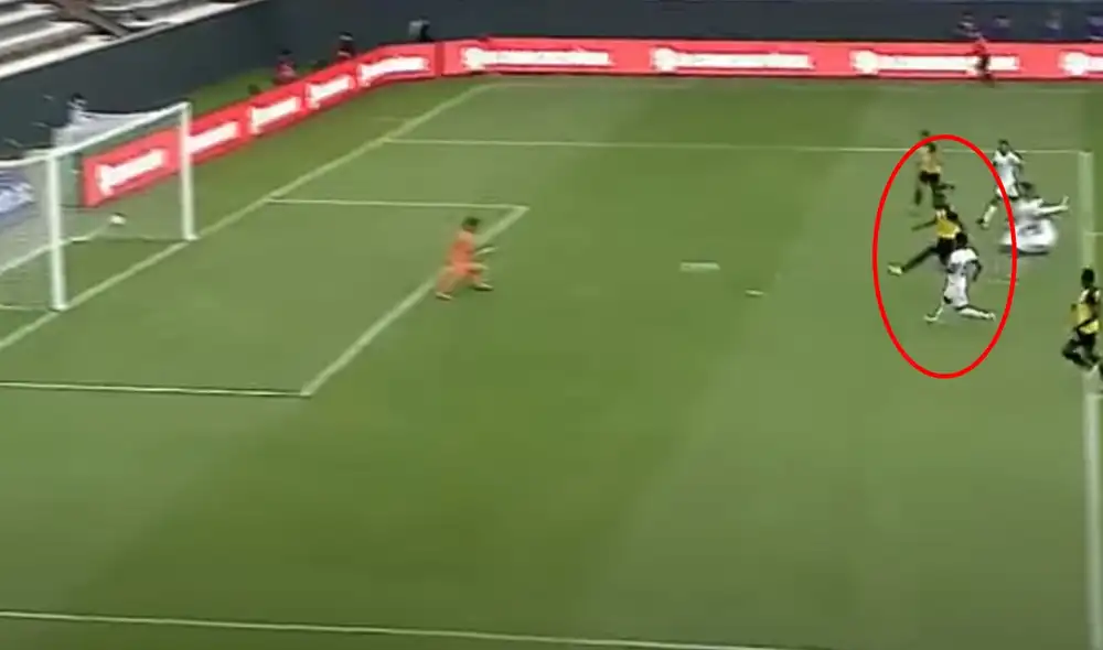 Michael Estrada puso el 1-0 de Ecuador ante Bolivia: Foto: Tigo Sports