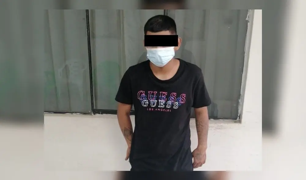 El menor fue puesto a disposición del Departamento de Investigación Criminal de Virú. Foto: PNP