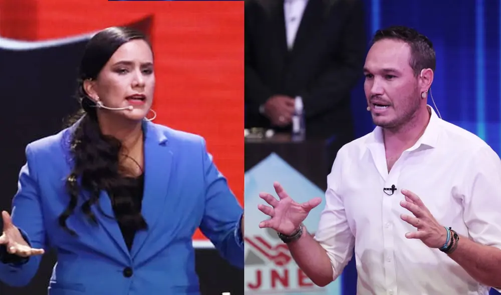 Verónika Mendoza criticó a George Forsyth por su gestión cuando fue alcalde de La Victoria. Foto: Aldair Mejía/La República